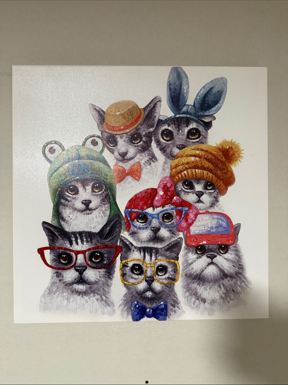 Cute Cats Wall Art Print